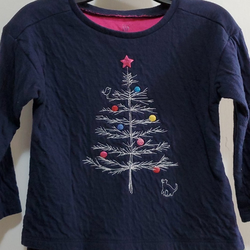Baby Gap Christmas tree sweatshirt